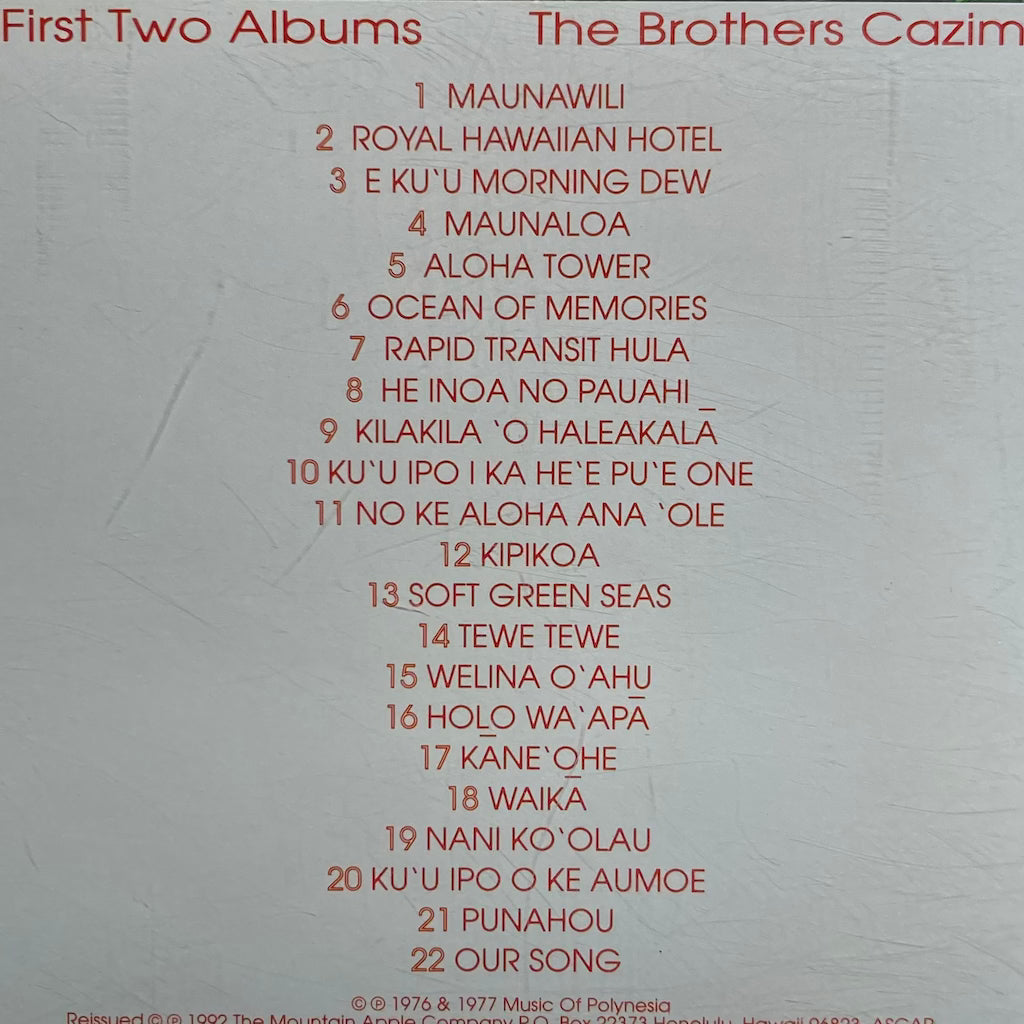 The Brothers Cazimero - The First Two Albums [CD]