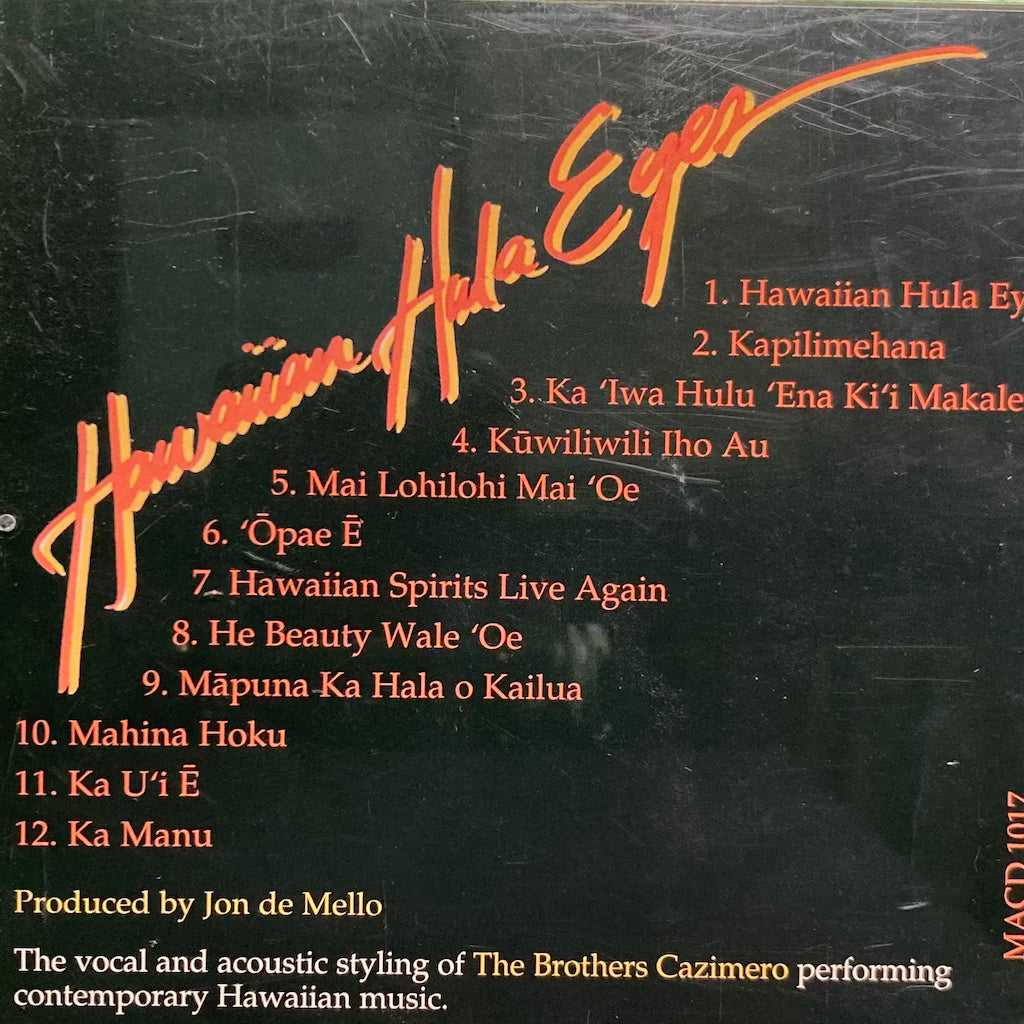 The Brothers Cazimero - Hawaiian Hula Eyes [CD]