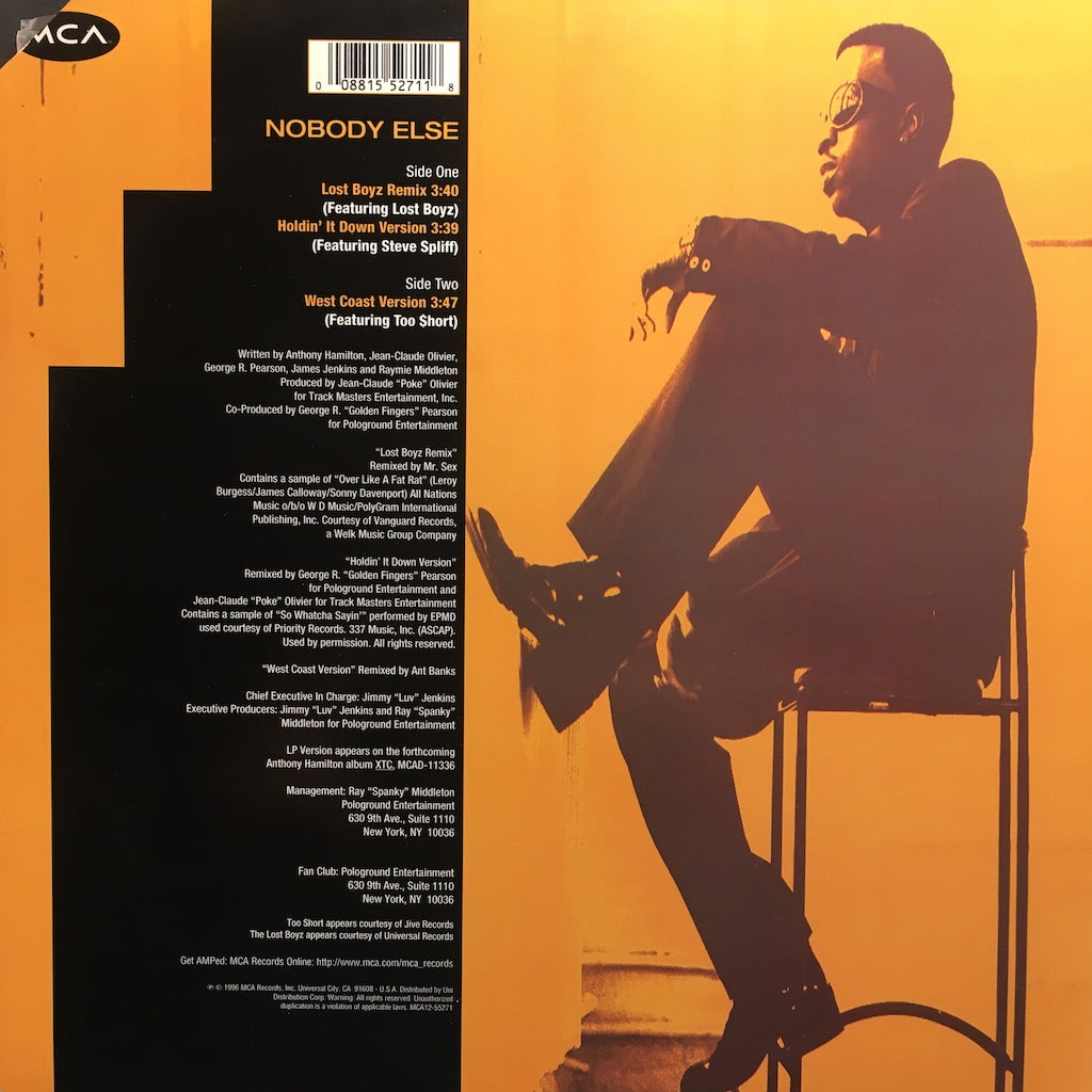 Anthony Hamilton - Nobody Else 12"