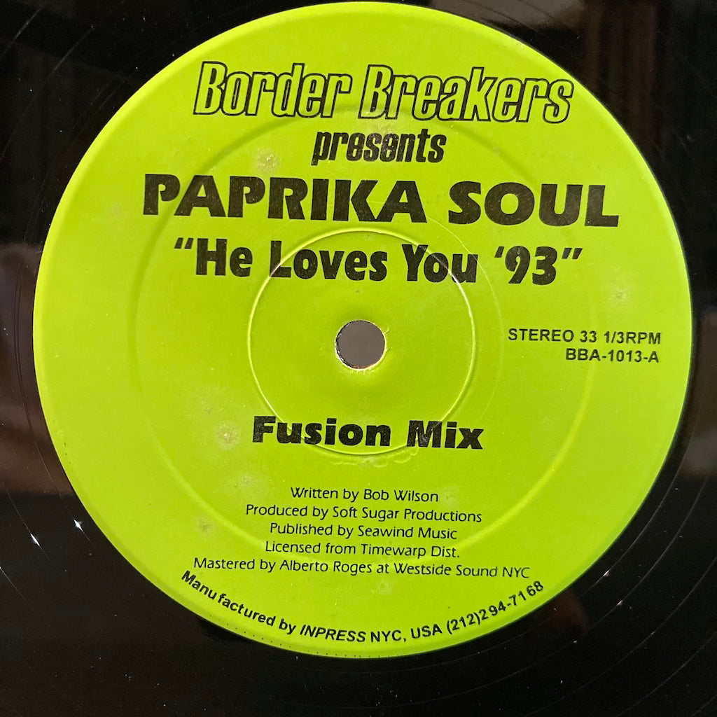 Paprika Soul - He Loves You '93