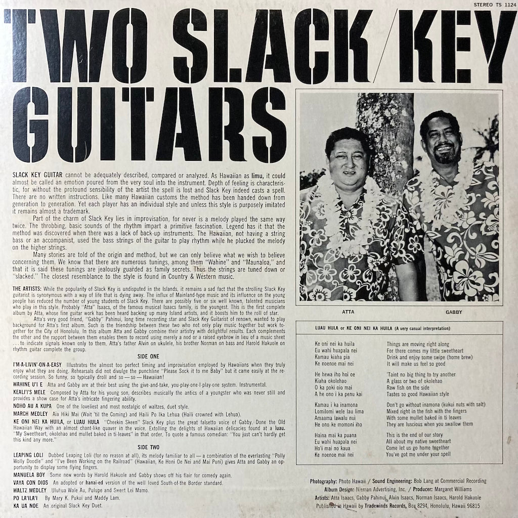 Gabby & Atta - Two Slack-Key Guitars