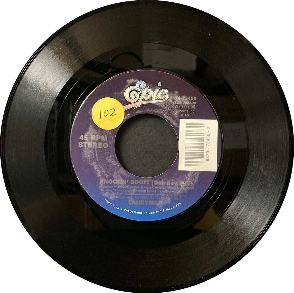 Candyman - Knocking Boots(Ooh Boy Mix)/Keep On Watcha Doin' [7"]