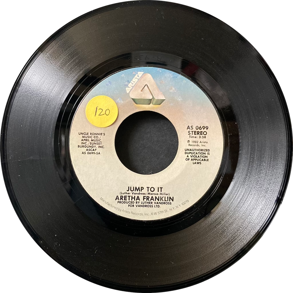 Aretha Franklin - Jump To It/Just My Daydream [7"]