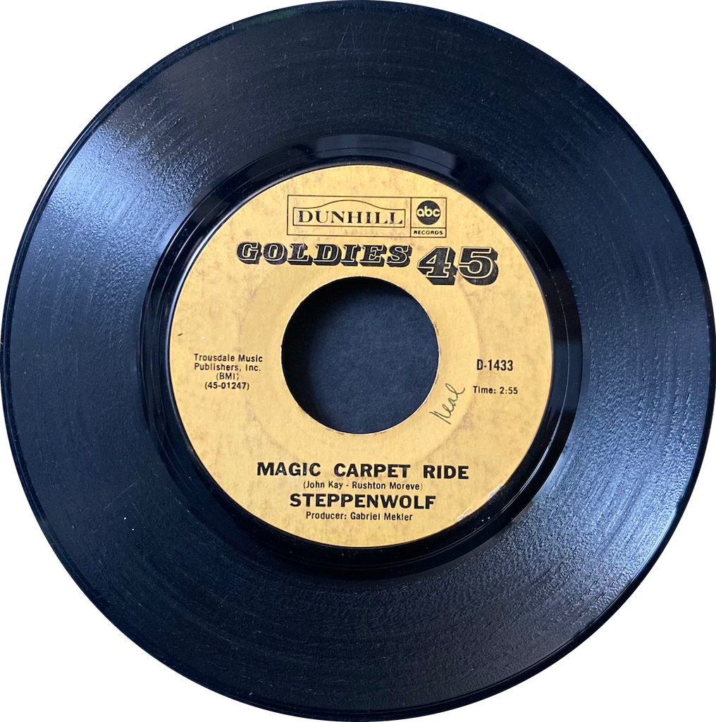 Steppenwolf - Born To Be Wild/Magic Carpet Ride [7"]