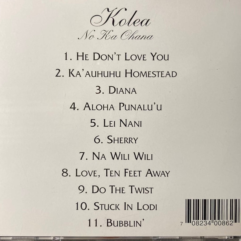 Kolea - No Ka Ohana [CD]