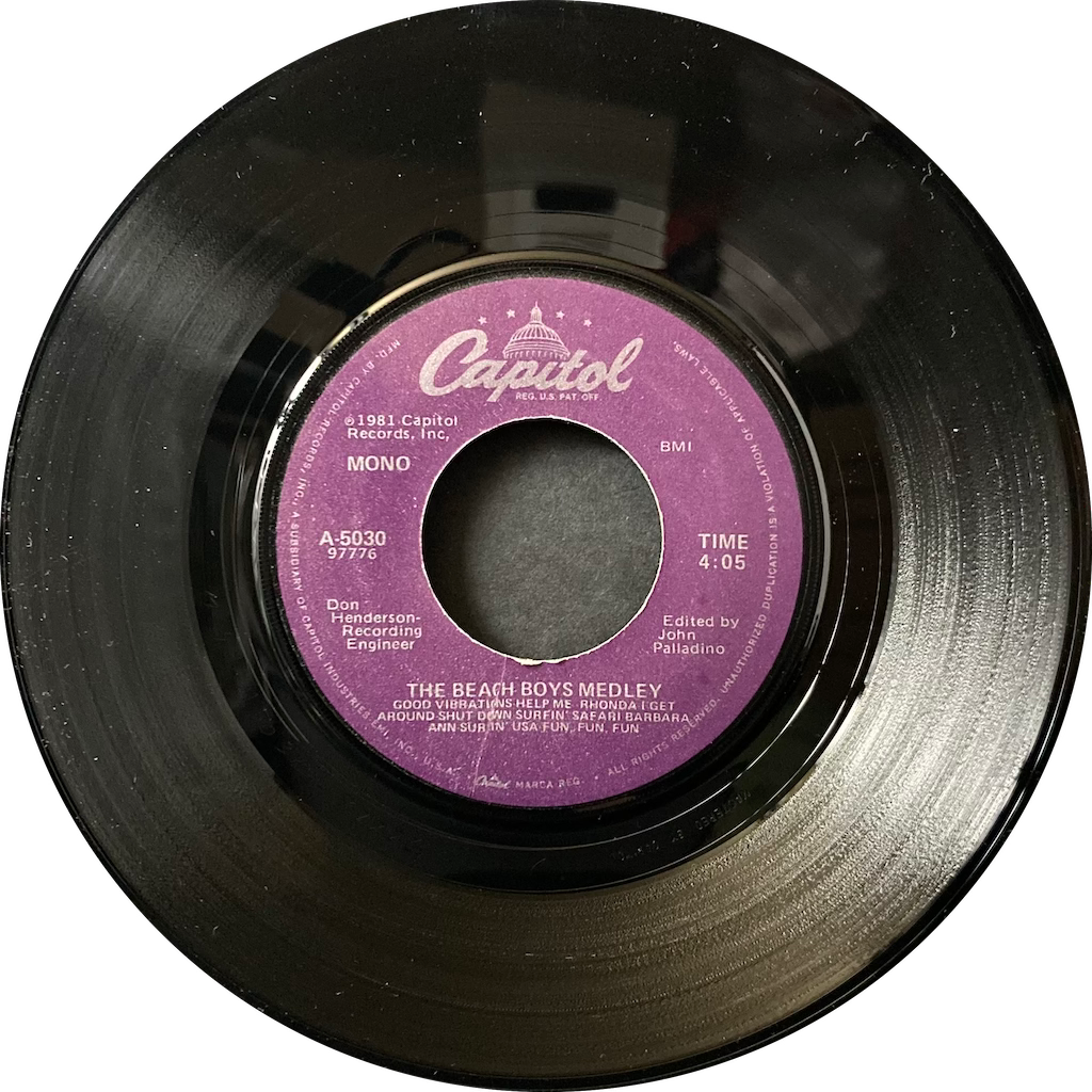 The Beach Boys - God Only Knows/Medley [7" - Mono]