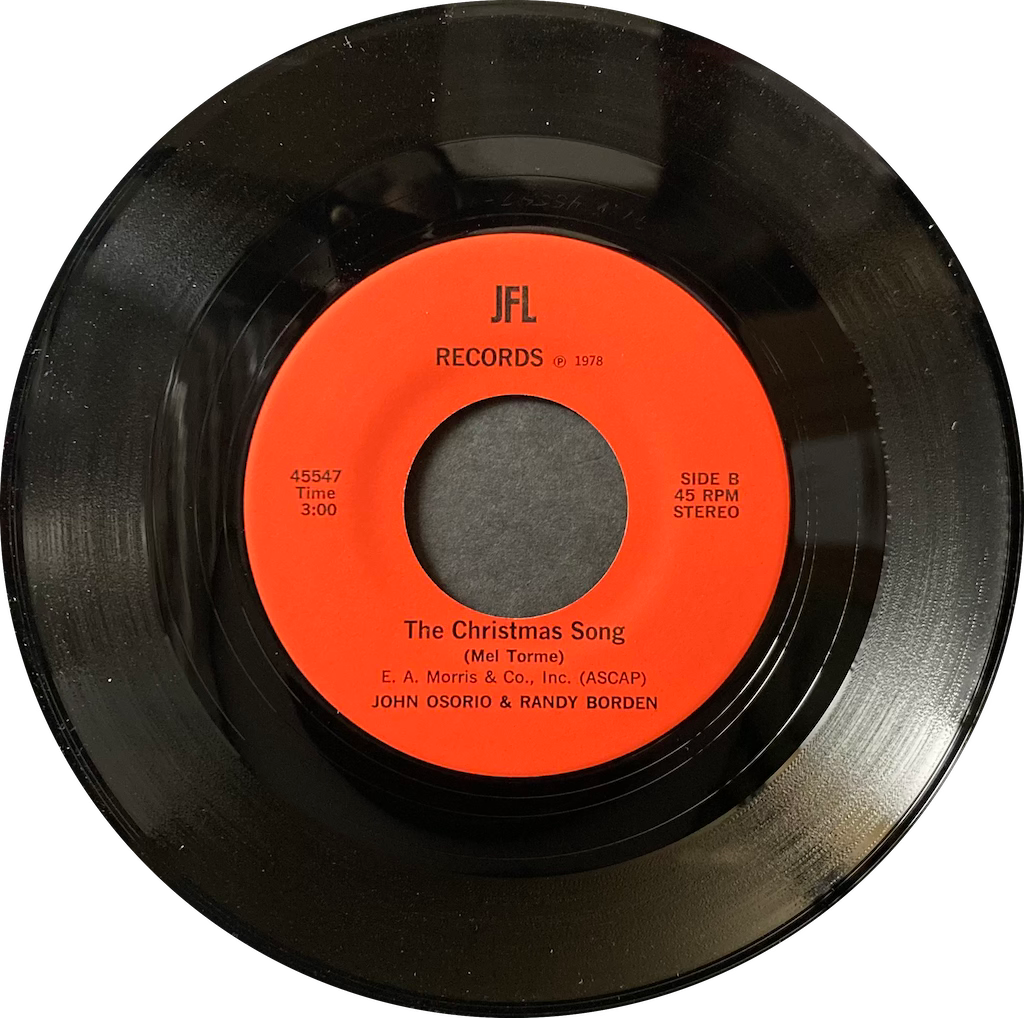John Osorio & Randy Bordern - It Won't Be Christmas Without You/The Christmas Song [7"]