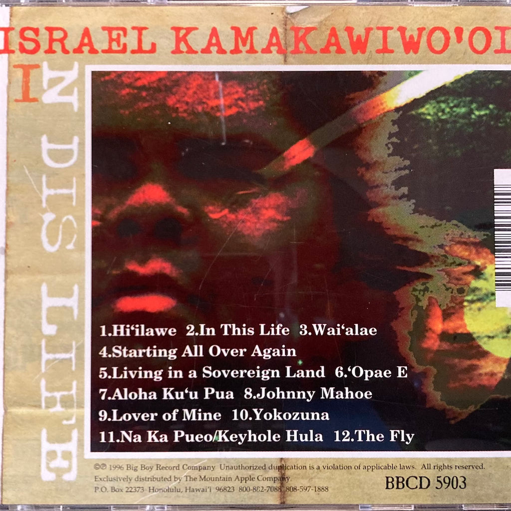 Israel Kamakawiwo'ole - N Dis Life [CD]