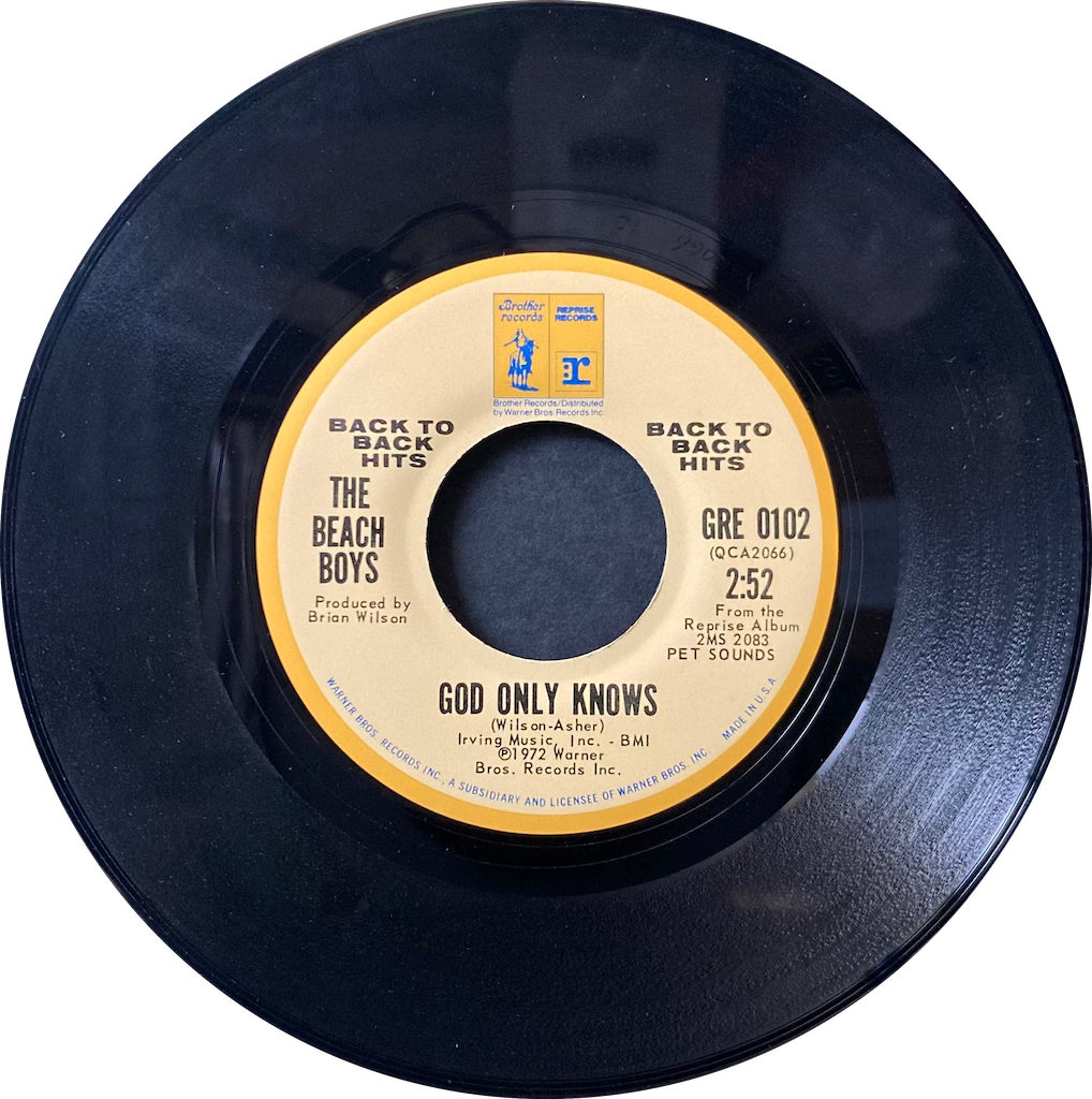 The Beach Boys - God Only Knows/Caroline [7"]