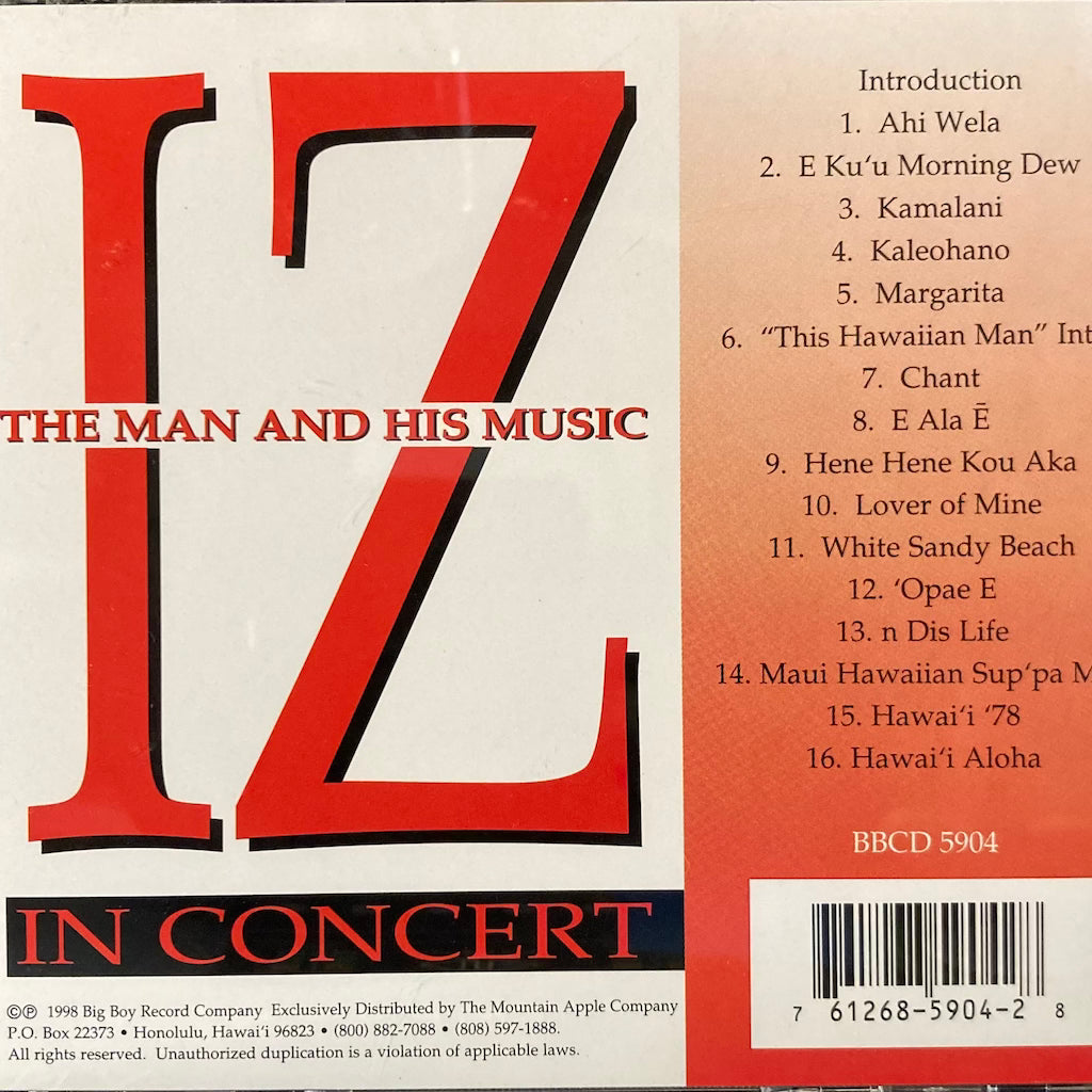 Israel Kamakawiwo'ole - The Man and His Music [CD]