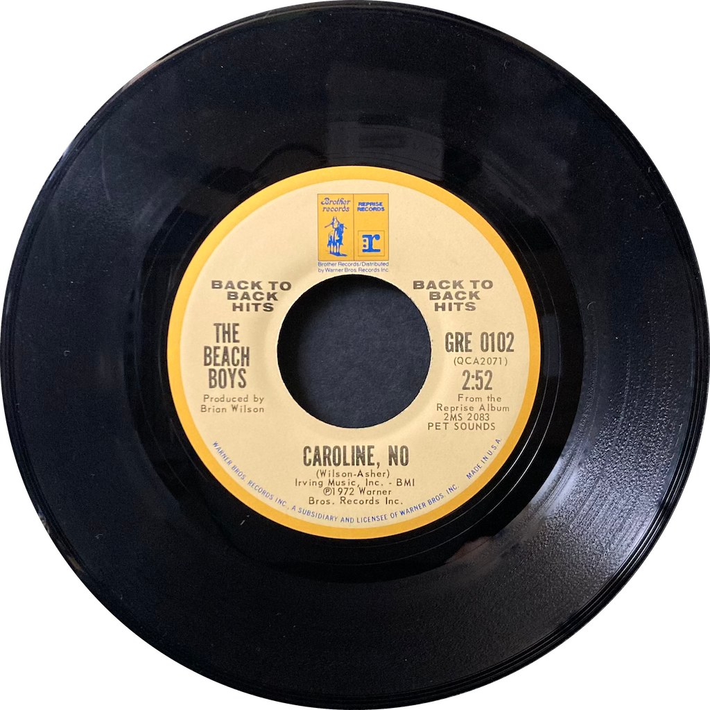 The Beach Boys - God Only Knows/Caroline [7"]