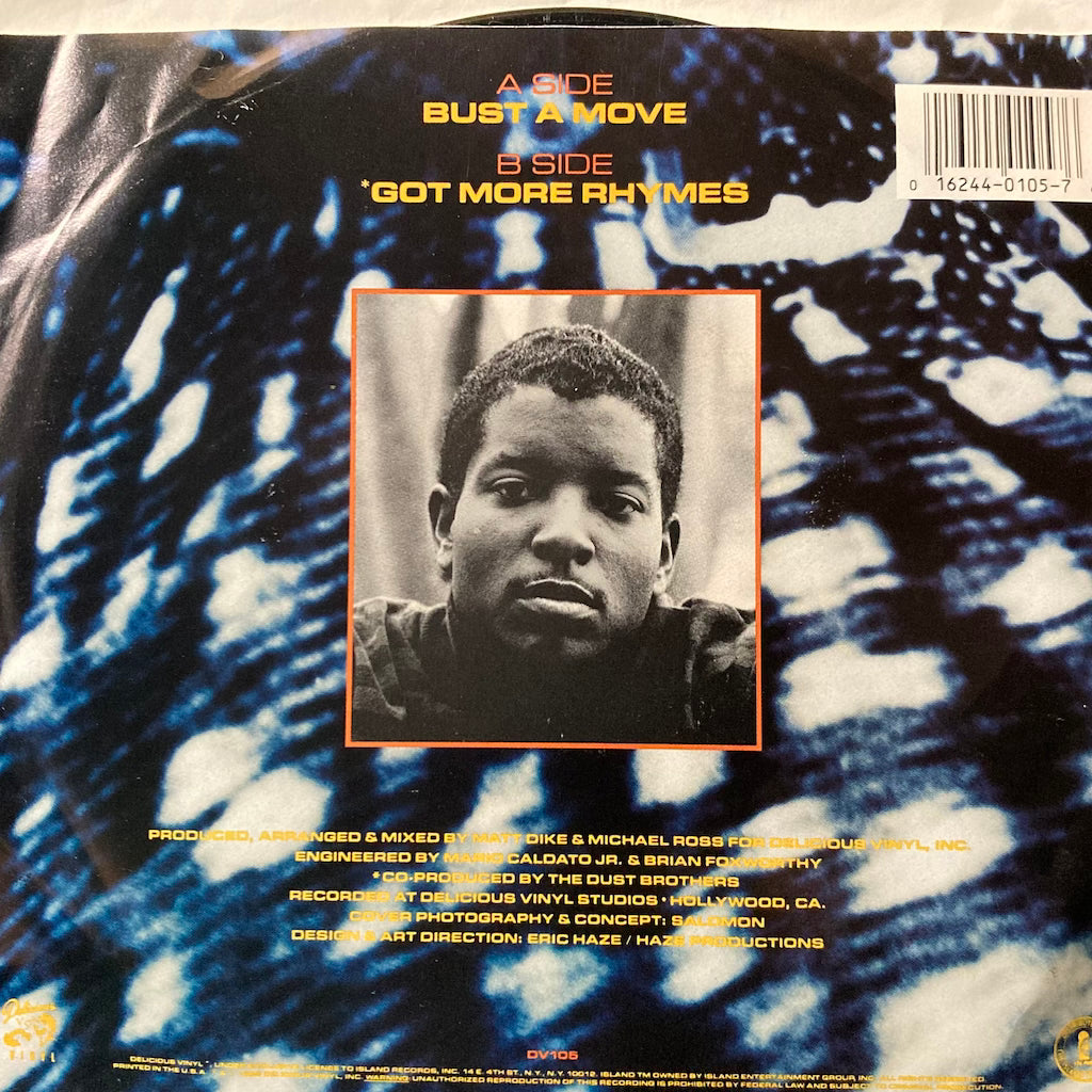 Young Mc - Bust A Move/ Got More Rhymes [7"]