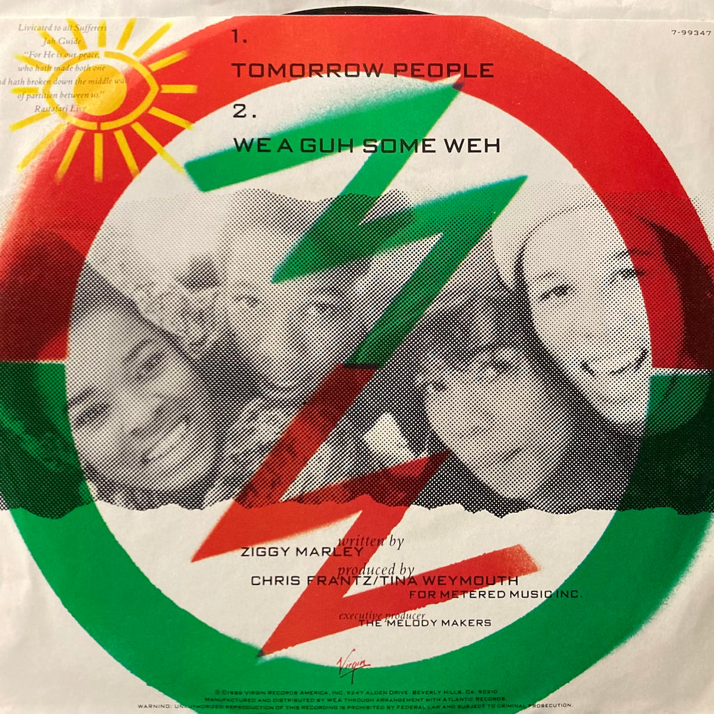 Ziggy Marley and The Melody Makers - Tomorrow People/We A Guh Some Weh [7"]