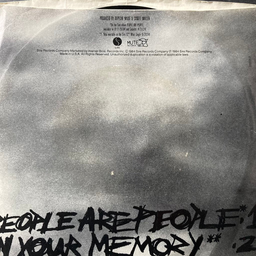 Depeche Mode - People Are People/In Your Memory [7"]