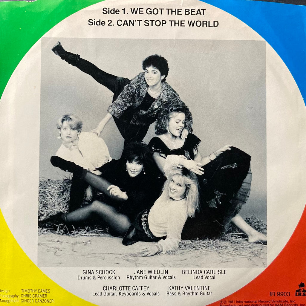 Go-Go's - We Got The Beat/Can't Stop The World [7"]