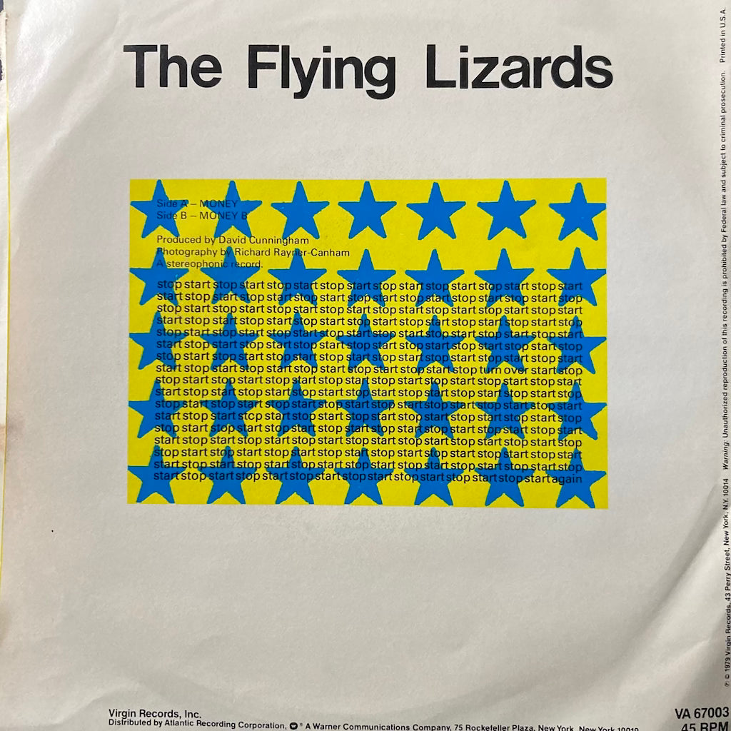 The Flying Lizards - Money/Money B [7"]