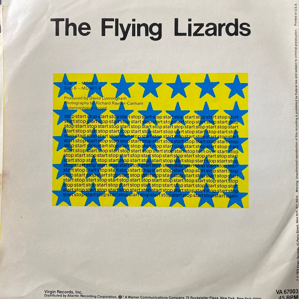 The Flying Lizards - Money/Money B [7"]