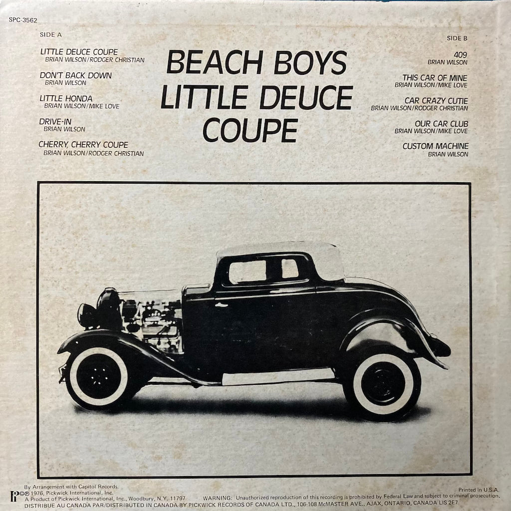 Beach Boys - Little Deuce Coupe