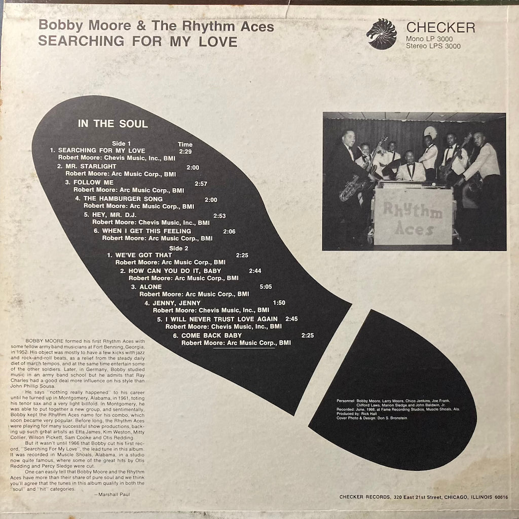 Bobby Moore and The Rhythm Aces - Searching For My Love