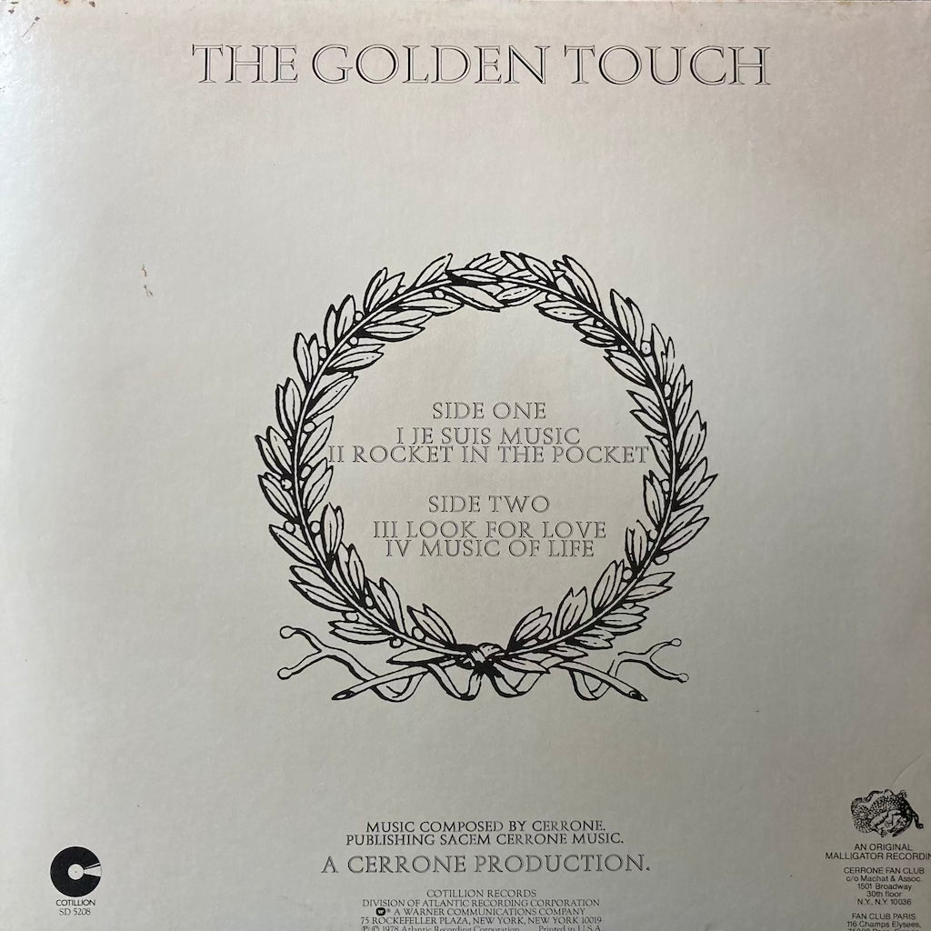 Cerrone IV - The Golden Touch