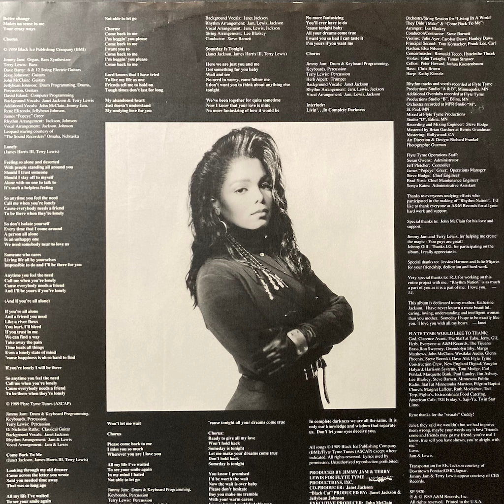 Janet Jackson Rhythm Nation 1814 AGS Honolulu Janet Jackson Rhythm Nation 1814 Ags Honolulu