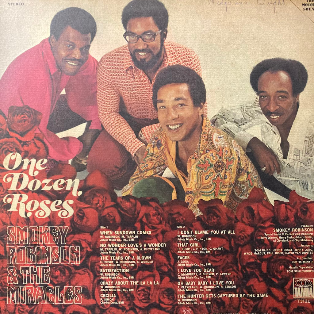 Smokey Robinson  & The Miracles - One Dozen Roses