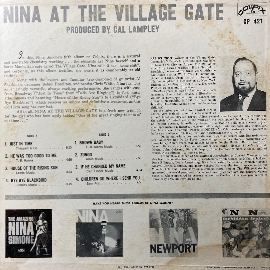 Nina Simone - At The Village Gate