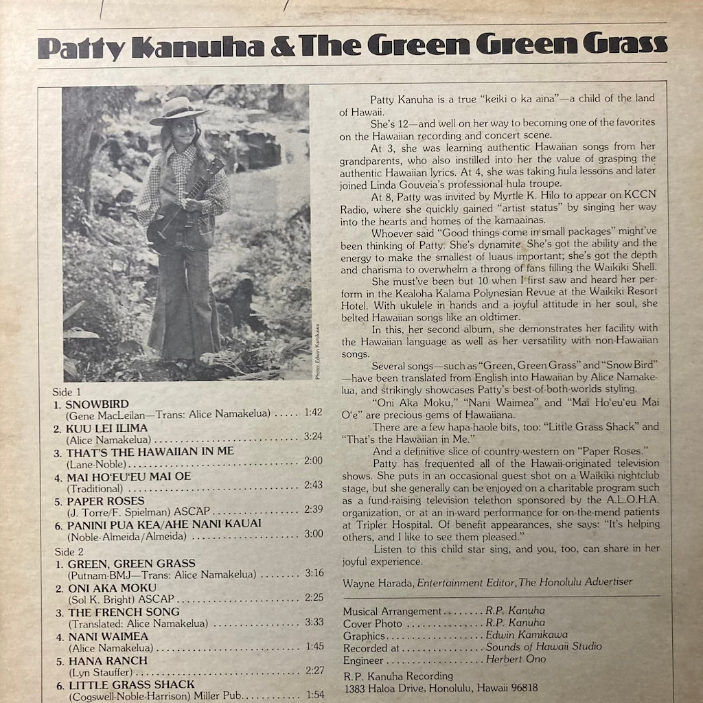 Patty Kanuha & The Green Green Grass - Ua Mau Na Mele Hawaii (Hawaii's Songs Live On)