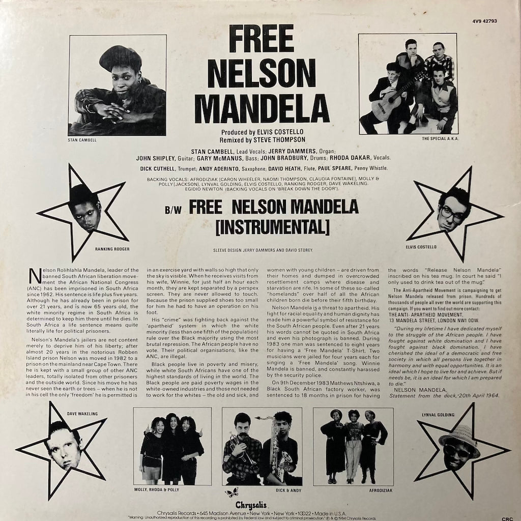 The Special AKA - Free Nelson Mandela (The Special Remix)
