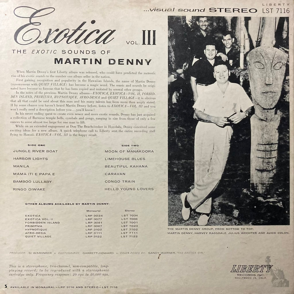 Martin Denny - Exotica Vol.III