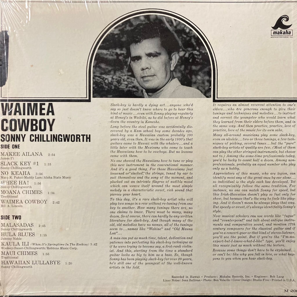 Sonny Chillingworth - Waimea Cowboy