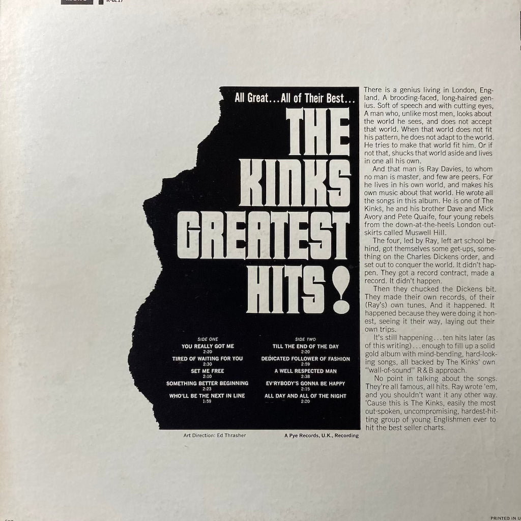 The Kinks - The Kinks Greatest Hits [Mono]