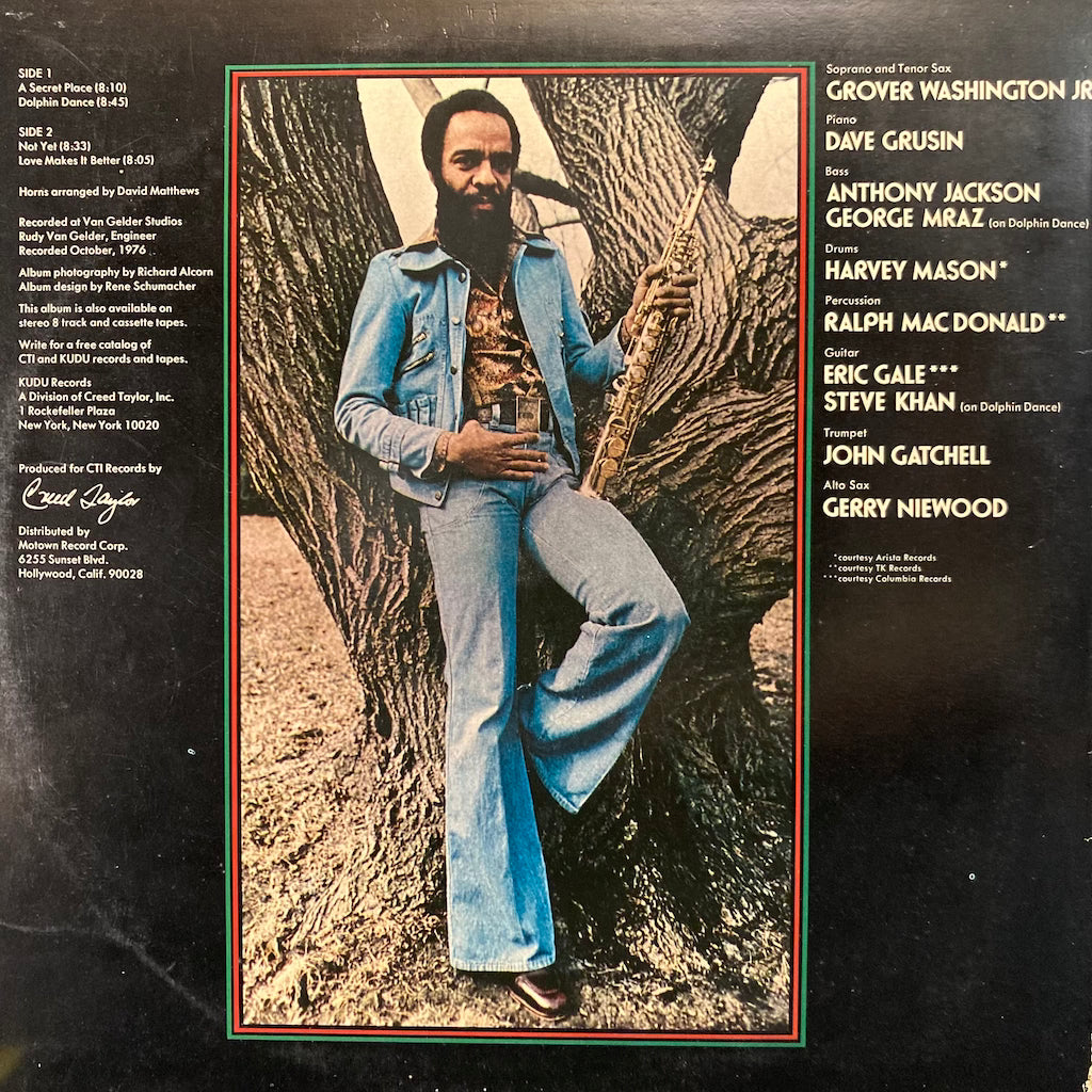 Grover Washington Jr. - A Secret Place