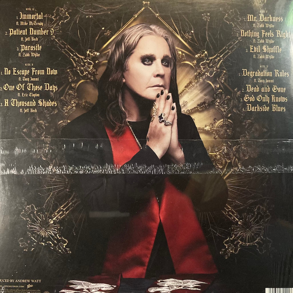 Ozzie Osbourne - Patient Number 9 [SEALED - Ltd Edition Transparent Red & Black Marbled]