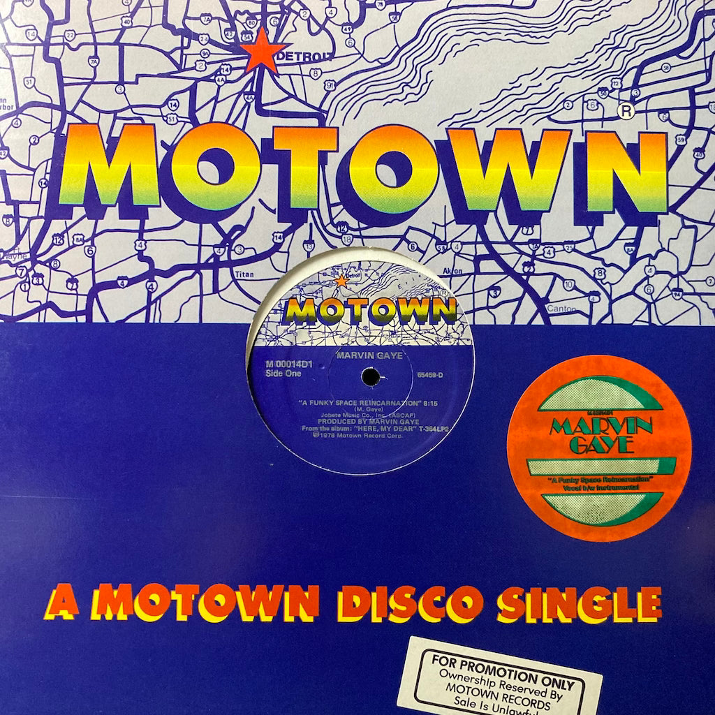 Marvin Gaye - A Funky Reincarnation/Instrumental [12"]
