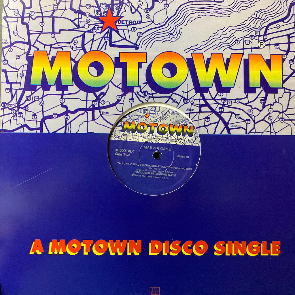 Marvin Gaye - A Funky Reincarnation/Instrumental [12"]