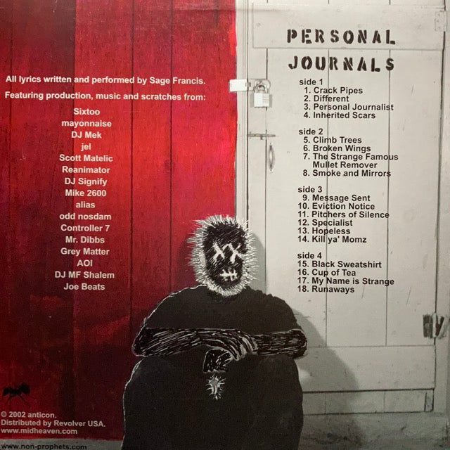 Sage Francis - Personal Journals [2LP]