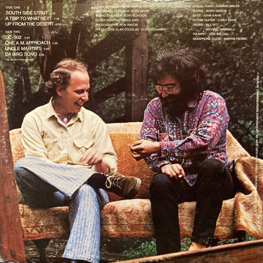 Howard Wales & Jerry Garcia - Hooteroll?