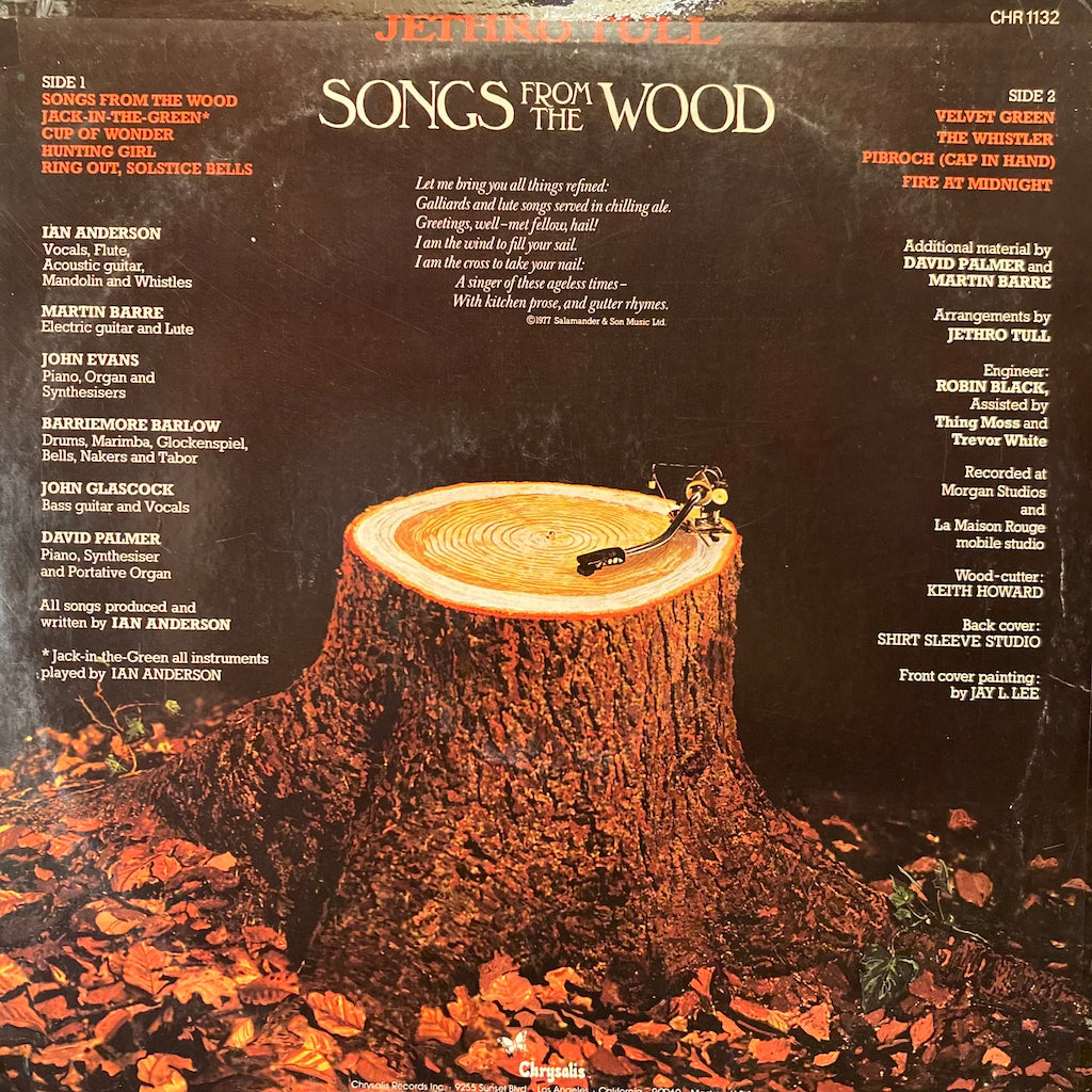 Jethro Tull - Songs From The Wood