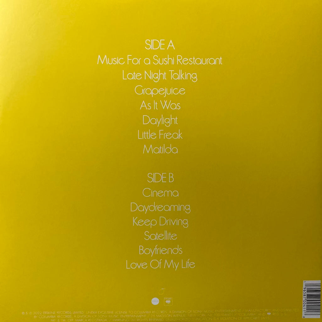 Harry Styles - Harri's House [Yellow Translucent Vinyl]