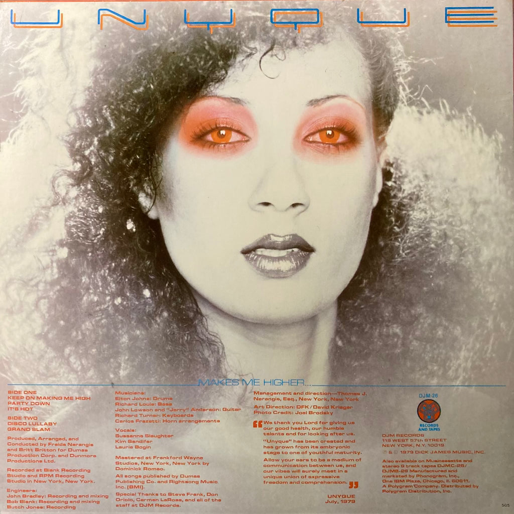 Unyque - Makes Me Higher...
