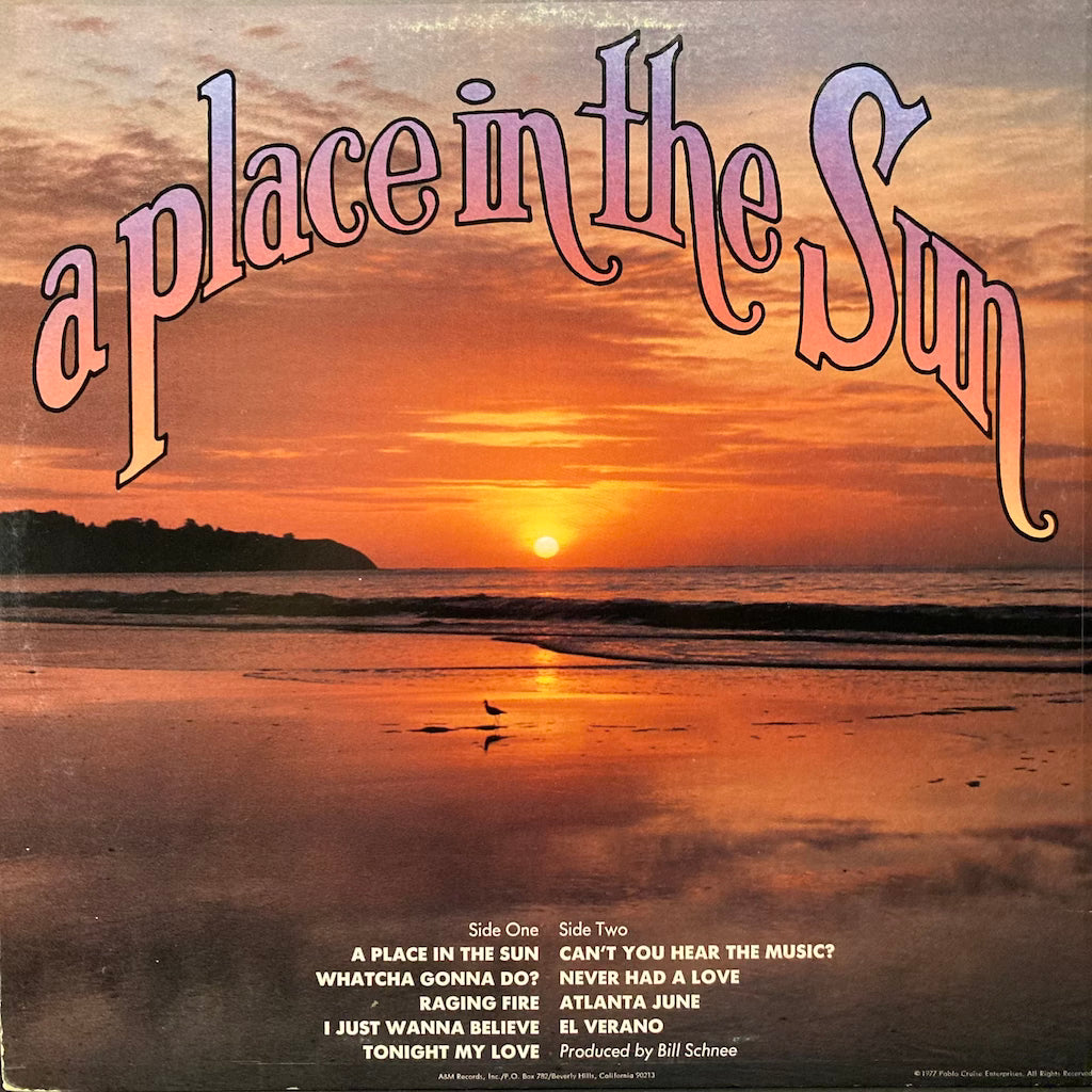 Pablo Cruise - A Place In The Sun