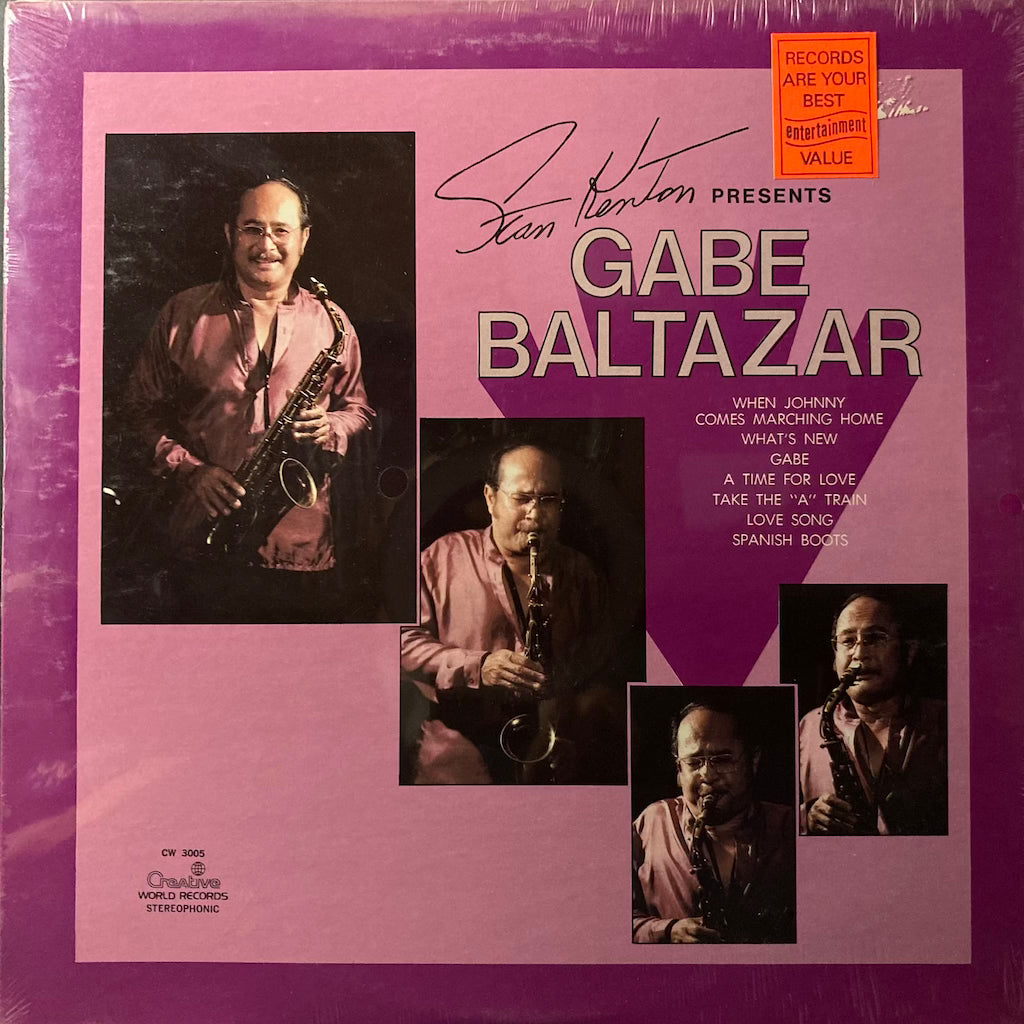 Gabe Baltazar - Stan Kenton presents Gabe Baltazar [SEALED]