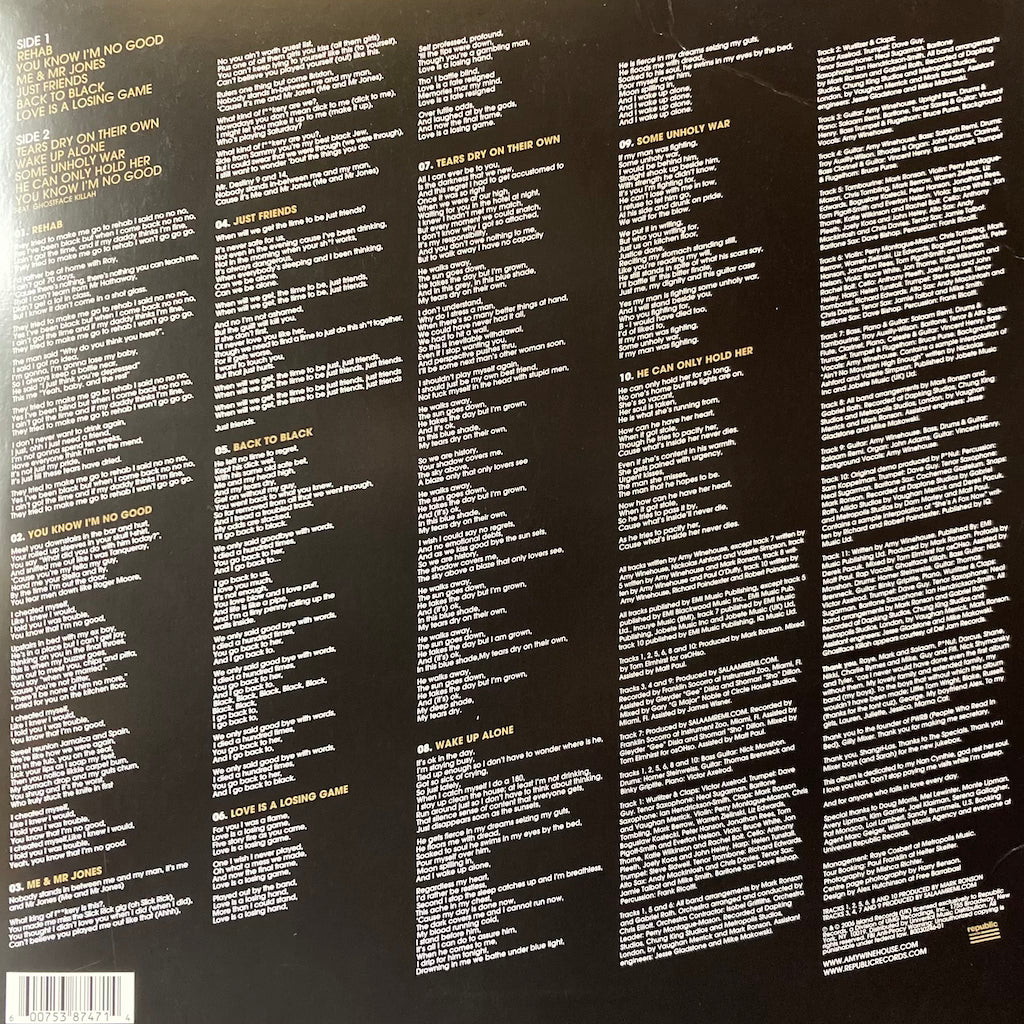 Amy Winehouse - Back To Black [Pink Vinyl]