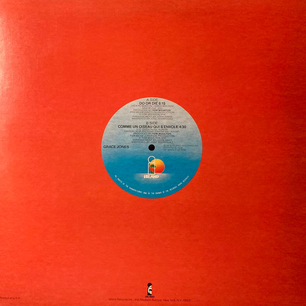 Grace Jones - Do Or Die
