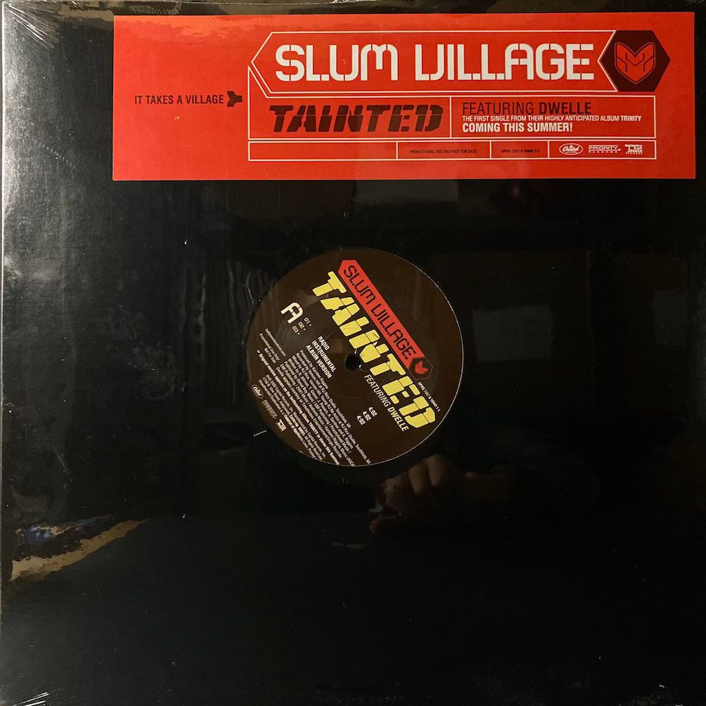 Slum Village - Tainted ft. Dwelle/Get Live [SEALED - 12"]