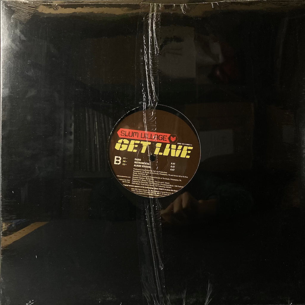 Slum Village - Tainted ft. Dwelle/Get Live [SEALED - 12"]