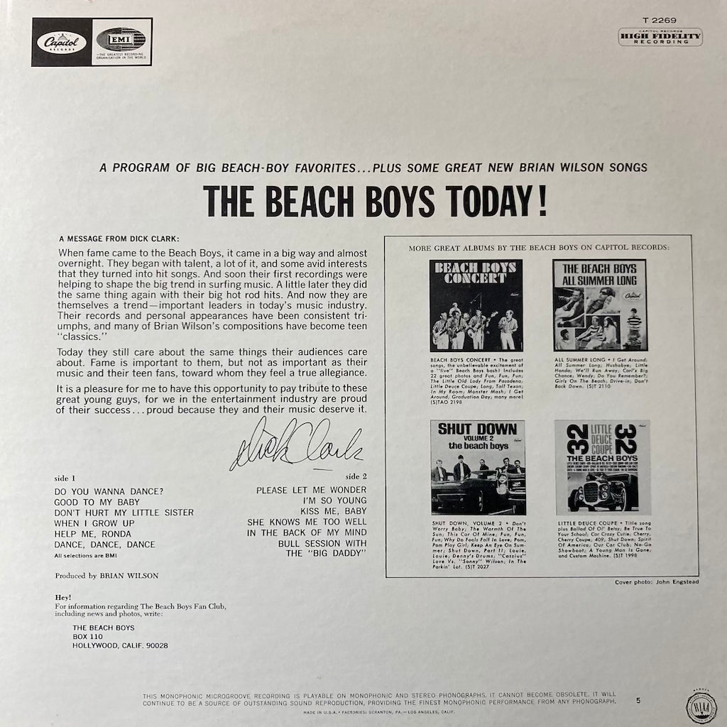 The Beach Boys - The Beach Boys Today!