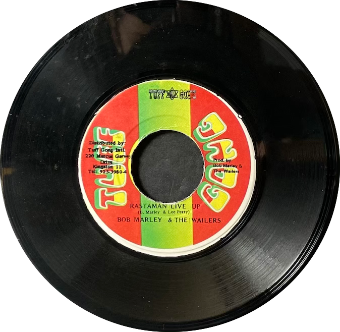 Bob Marley & The Wailers - Rastaman Live Up/Version [7"]