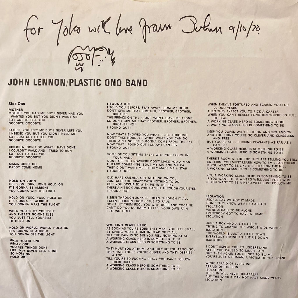 John Lennon & Plastic Ono Band - John Lennon & Plastic Ono Band